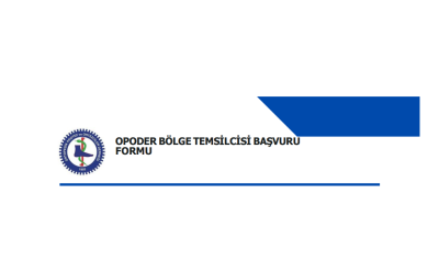 Opoder Bölge Temsilciliği Başvuruları Başlıyor