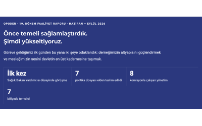 19. DÖNEM FAALİYET RAPORU · HAZİRAN – EYLÜL 2026